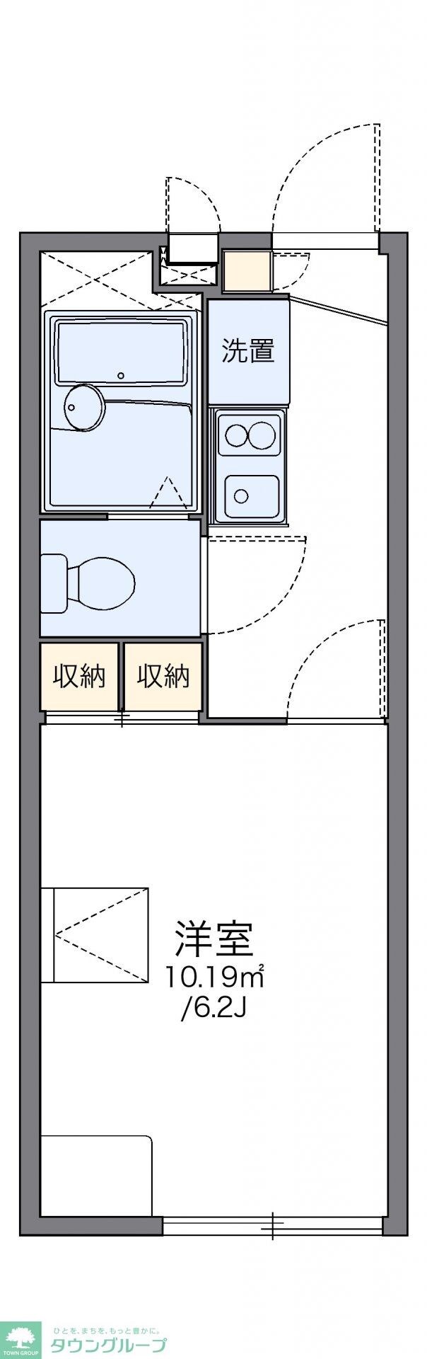 レオパレスベニーレの物件間取画像