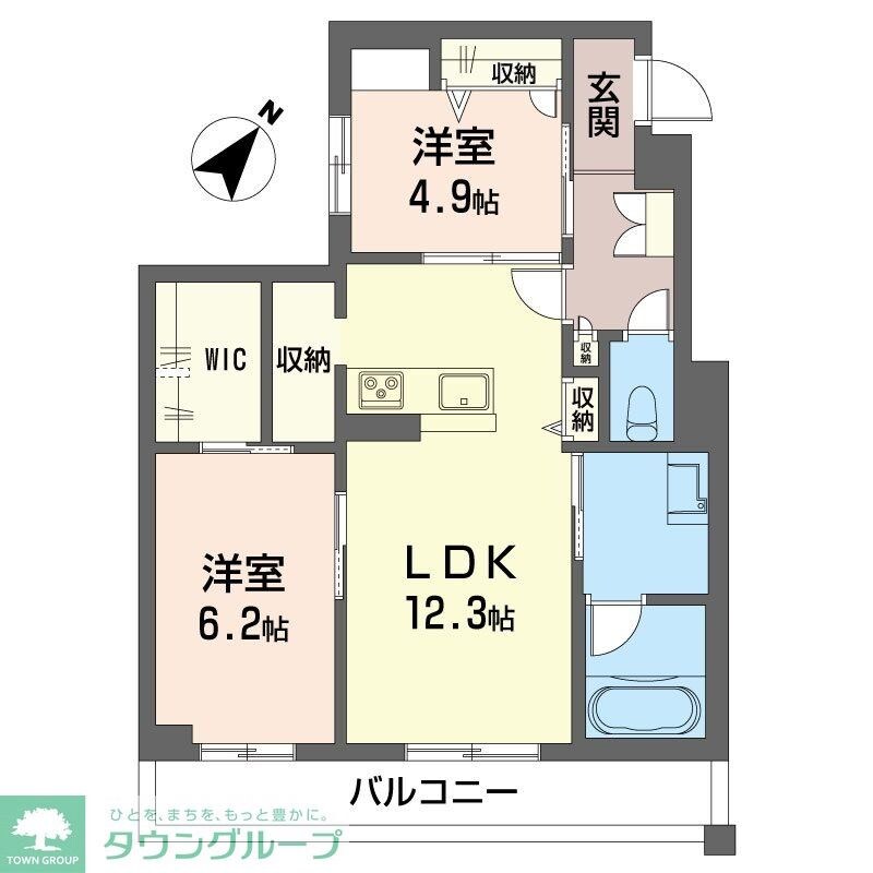 ラヴィータ フェリーチェの物件間取画像