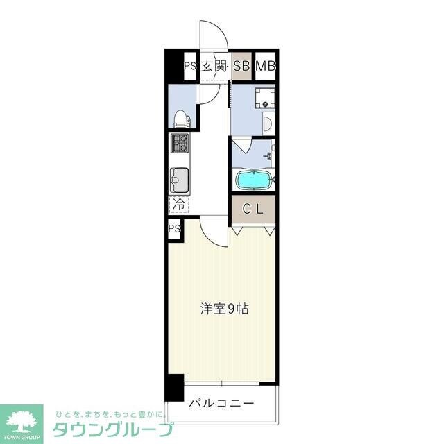 TCS北浦和レジデンスの物件間取画像