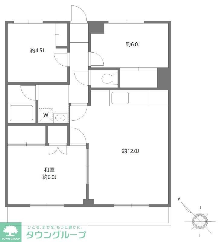 木村ビルの物件間取画像