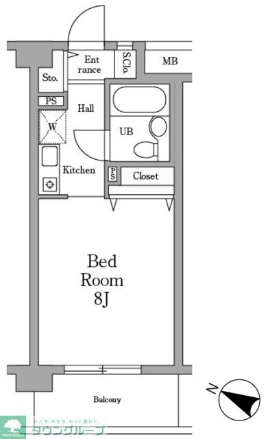 ミレニアム北浦和の物件間取画像