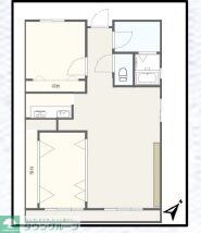 エクメーネ西川口駅前の物件間取画像