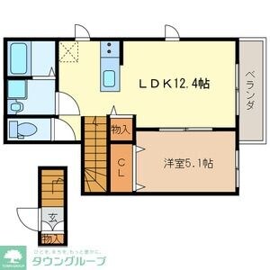 Brownies Chuoの物件間取画像