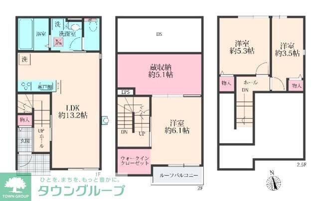 ファミーユメゾンの物件間取画像
