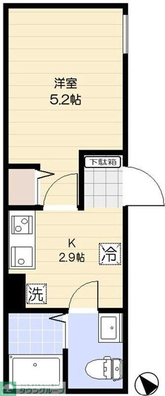 エクセラン南浦和の物件間取画像