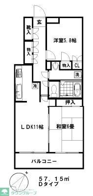 藤重弐番館の物件間取画像
