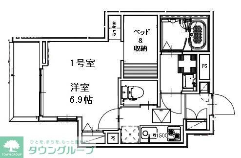 アクシーズ南浦和3丁目の物件間取画像