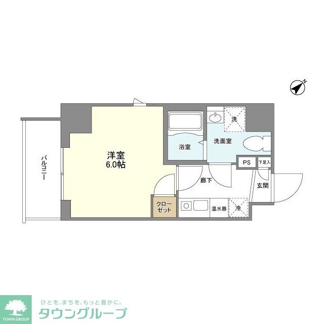 アクシーズグランデ浦和東仲町Sの物件間取画像