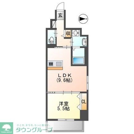 ステーラ ボヌールの物件間取画像