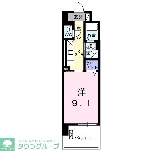 あすなろハウスIの物件間取画像