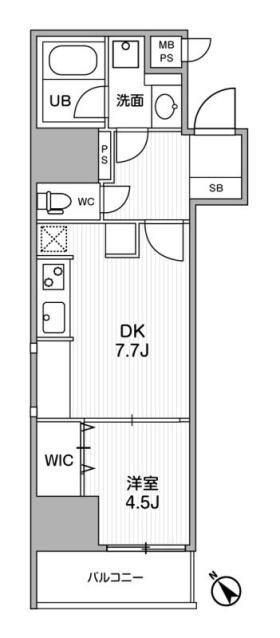 LIME RESIDENCE MACHIDAの物件間取画像