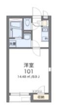 レオネクストクレールウィンの物件間取画像