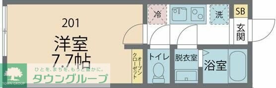 カインドネス小田急相模原の物件間取画像