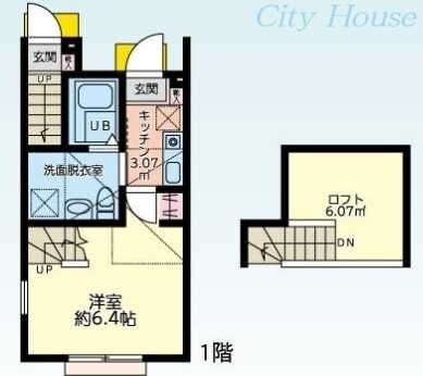 シティハイツ座間の物件間取画像