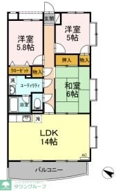 セイシェルの物件間取画像