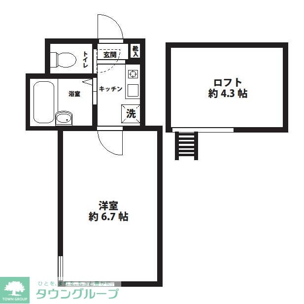 バレンシアの物件間取画像