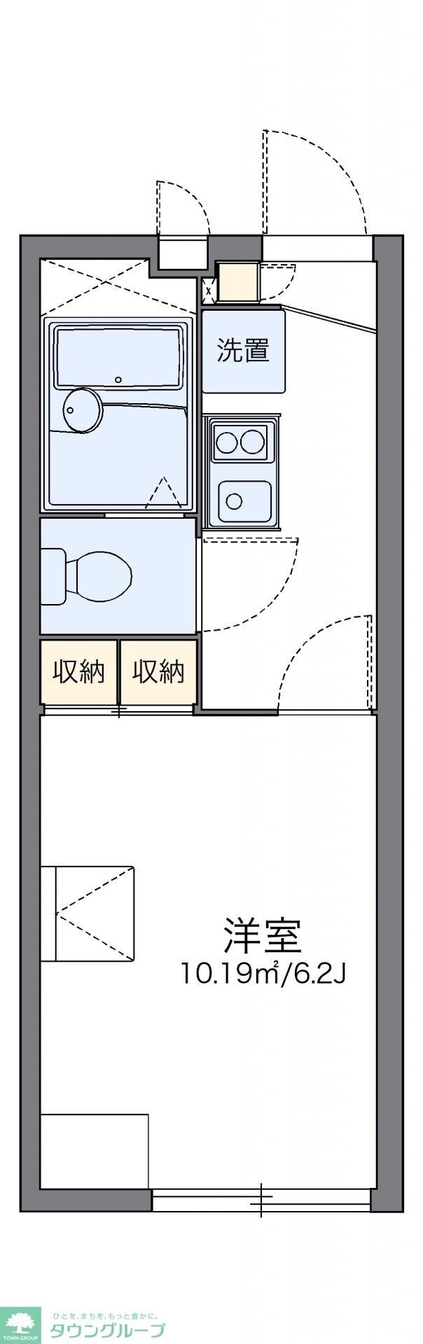 レオパレス桜美林台の物件間取画像
