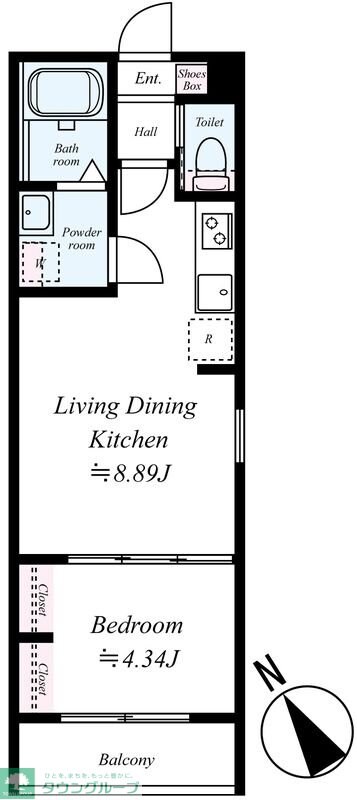 GRADUS上溝IIの物件間取画像