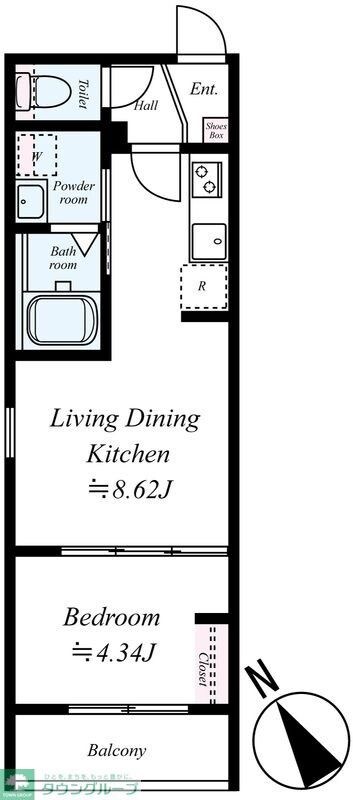 GRADUS上溝IIの物件間取画像