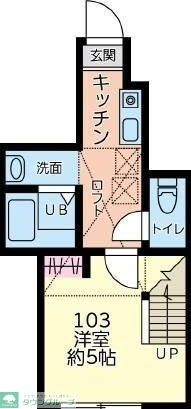 ブルームタウンの物件間取画像