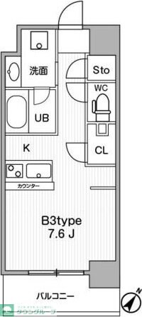 JMFResidence町田の物件間取画像