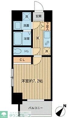 Primal Machidaの物件間取画像