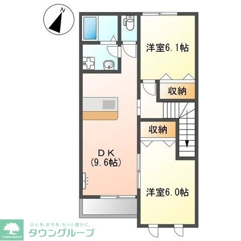 ファインハイムSATO IIの物件間取画像