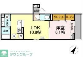 Asset-Court中町の物件間取画像