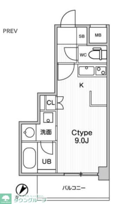 JMFResidence町田の物件間取画像