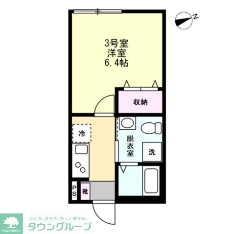 ベイルームリニア橋本の物件間取画像