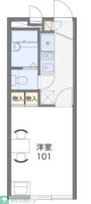 レオパレスFOLKの物件間取画像