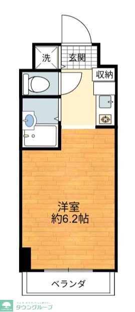 テディマンションの物件間取画像