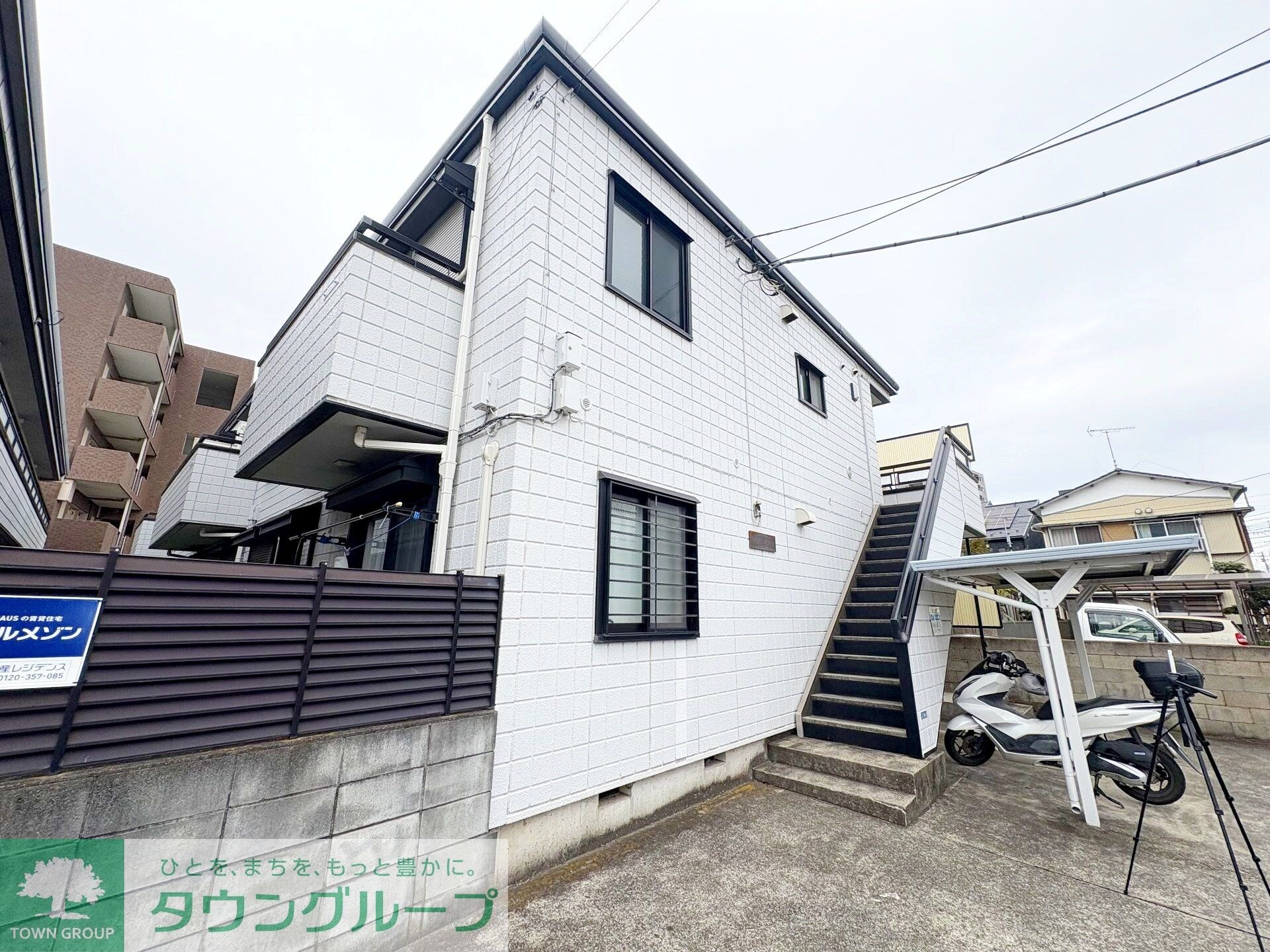 ベルメゾン桜森A棟の物件外観写真