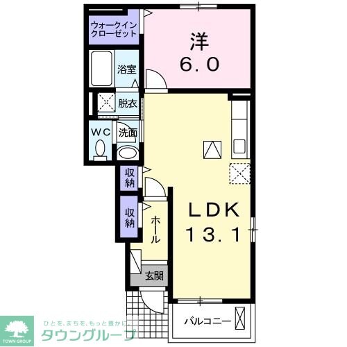 ソワーニュトロワの物件間取画像
