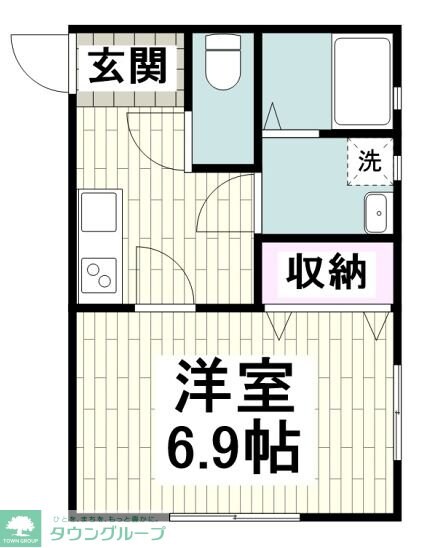 フェリーチェBの物件間取画像