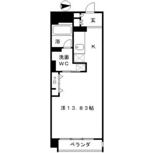 レジディア東桜IIの物件間取画像