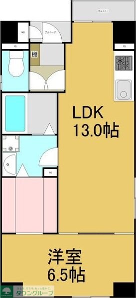 パークレジデンス丸の内駅前の物件間取画像