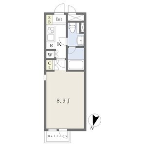 COZY大曽根の物件間取画像