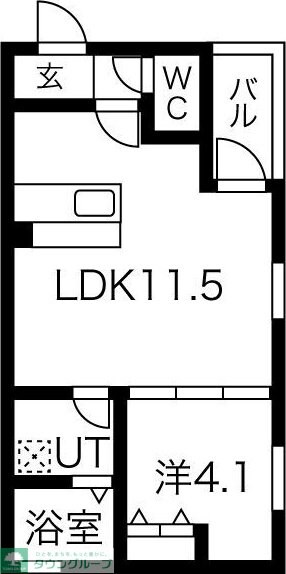 DEVELD八代の物件間取画像