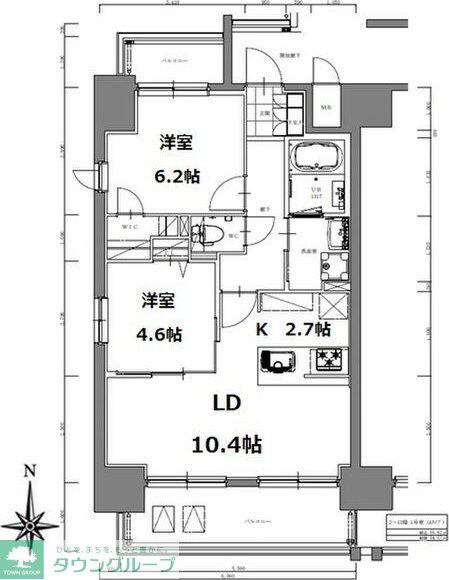 S-RESIDENCE亀島駅前blaze(ブレイズ)の物件間取画像