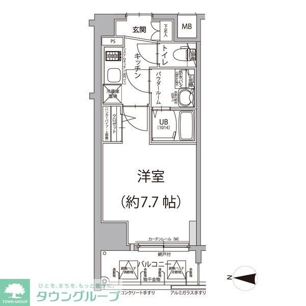 エスリード大須アヴェニューの物件間取画像
