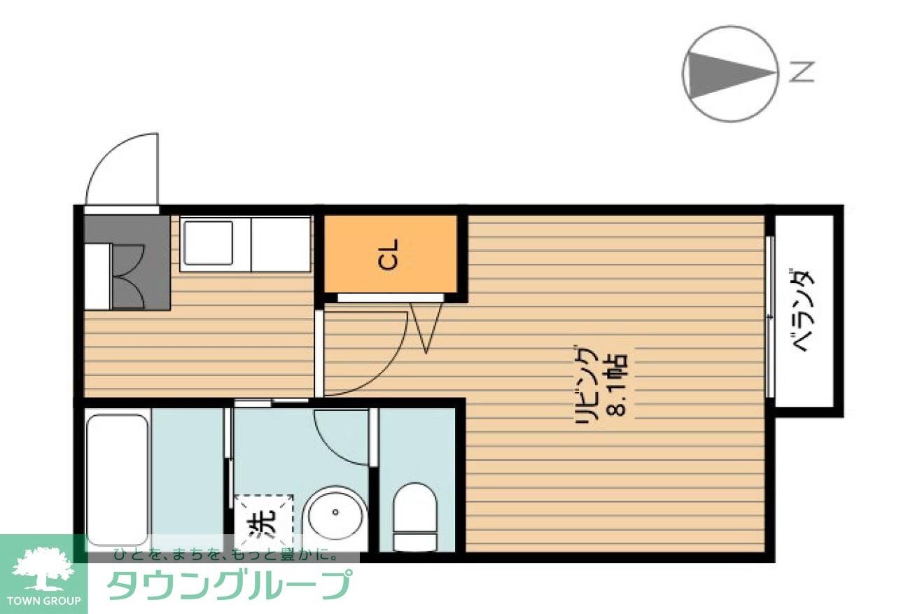 リブレア白鳥の物件間取画像