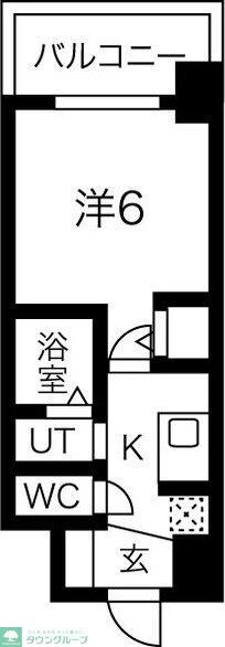 エステムコート名古屋ステーションクロスの物件間取画像