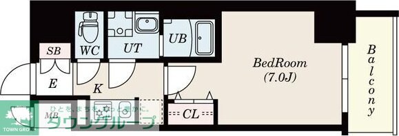 S-RESIDENCE鶴舞駅前の物件間取画像