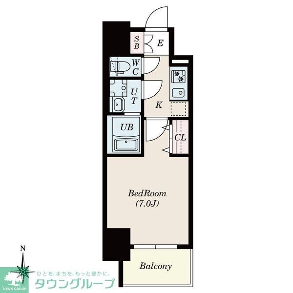 S-RESIDENCE尾頭橋clarityの物件間取画像