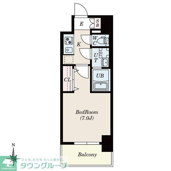 S-RESIDENCE尾頭橋clarityの物件間取画像