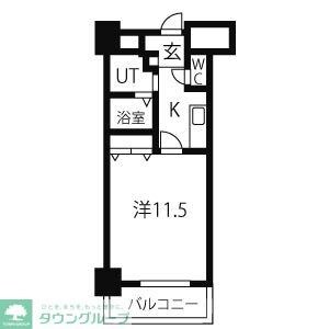 CASSIA錦本町通 旧スタジオスクエア錦の物件間取画像