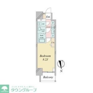 プレサンス広小路通パルスの物件間取画像