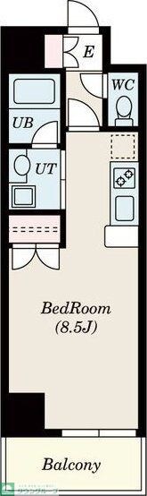 LUMINOUS東別院の物件間取画像