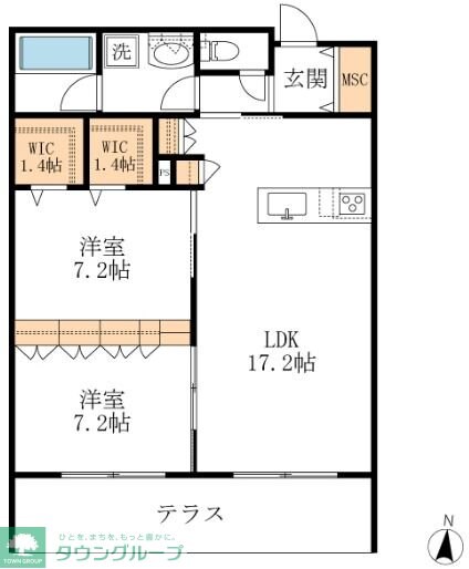 アイグレイス白壁の物件間取画像